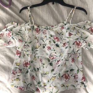 Off the shoulder blouse